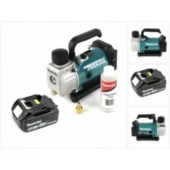 Makita DVP 180 T1 Pompe à Vide Sans Fil 18 V + 1x Batterie BL 1850 5,0 Ah - Sans Chargeur