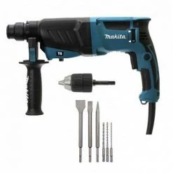 Perfo-burineur SDS-Plus 800W 26mm HR2630X7 + Coffret 6 Accessoires MAKITA