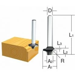 Makita Fraise à Moulurer - D-09444