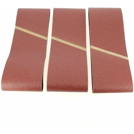 Bandes Abrasives 100x610 60gr Par 3 Pour Ponceuse Makita
