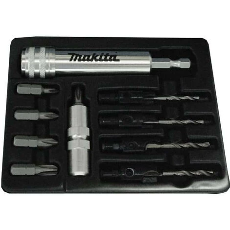 Coffret De 10 Forets Et Embouts - MAKITA P-44052 – Image 2