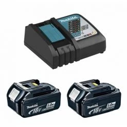 Power Set MAKITA (2 X 18V 5,0 Ah DC18RC)