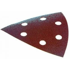 10 FEUILLES TRIANGULAIRES MAKITA ABRASIVES 94 MM GRAIN 180 -P33314--