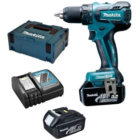 Perceuse Visseuse 18V LXT (2x4,0 Ah) En MAKPAC - MAKITA DDF459RMJ