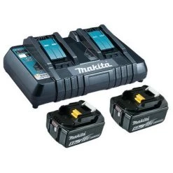 Makita Power Source Kit Li 18,0V 5Ah Avec Chargeur Et 2 Batteries - 199482-2