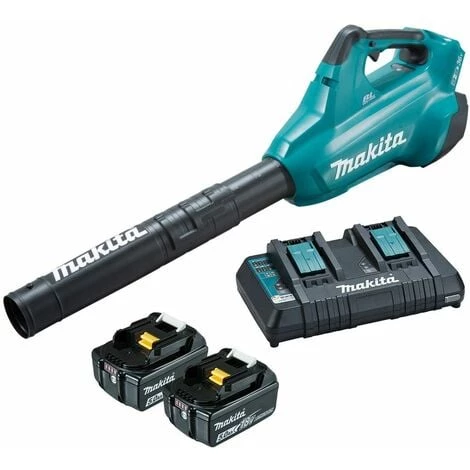 Makita DUB362PT2 - Set Souffleur De Feuilles Li-Ion 18V (2x Batterie 5,0Ah) - 200km/h