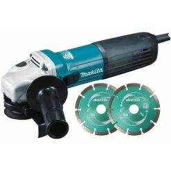 MEULEUSE MAKITA Ø 125 MM 1100 W ( KIT D'ACCESSOIRES) - GA5040RKDJ--