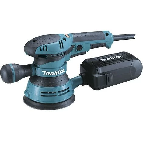 Ponceuse Excentrique MAKITA 300W Ø125 MM + 1 Abrasif En Coffret MAK-PAC - BO5041J