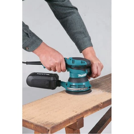 Ponceuse Excentrique MAKITA 300W Ø125 MM + 1 Abrasif En Coffret MAK-PAC - BO5041J – Image 3