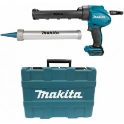 Makita DCG180ZXK - Pistolet à Colle Sans-fil - 18V Li-ion - Coffret & Support Cartouche Inclus - Machine Seule