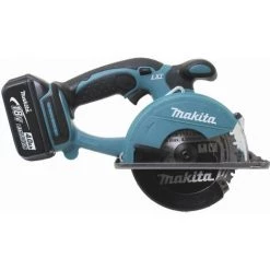 Scie Circulaire à Métaux 18 V Li-Ion 4 Ah Ø 136 Mm MAKITA - 2 Batteries, Chargeur, Coffret - DCS550RMJ