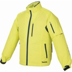 Blouson Ventilé 12 / 14,4 / 18 V Li-Ion MAKITA - Sans Batterie, Ni Chargeur - DFJ212ZL - Jaune