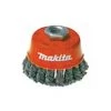 Makita Brosse Boisseau à Fils Acier Torsadés Pour Meuleuses D'angle 230 Mm - P-04472