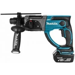 Makita DHR202RTJ Perforateur Burineur Sans-fil - 18V Li-ion - SDS-plus - Kit (2x 5,0 Ah) - MAKPAC - 2 J