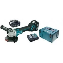 Meuleuse Angulaire 18V Li-Ion 5,0Ah Ø125mm DGA506RTJ (2 Batteries) MAKITA