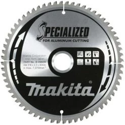 Makita B-09662 Lame Pour Scie Radiale Et à Onglets Pour Aluminium - 260x30mm - 100D