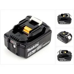 Makita BL 1850 B Li-Ion Batterie 18V 5,0 Ah ( 197280-8 / 632f15-1 ) Avec Affichage LED - Successeur De 196672-8