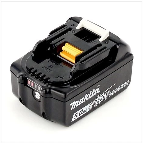 Makita BL 1850 B Li-Ion Batterie 18V 5,0 Ah ( 197280-8 / 632f15-1 ) Avec Affichage LED - Successeur De 196672-8 – Image 2