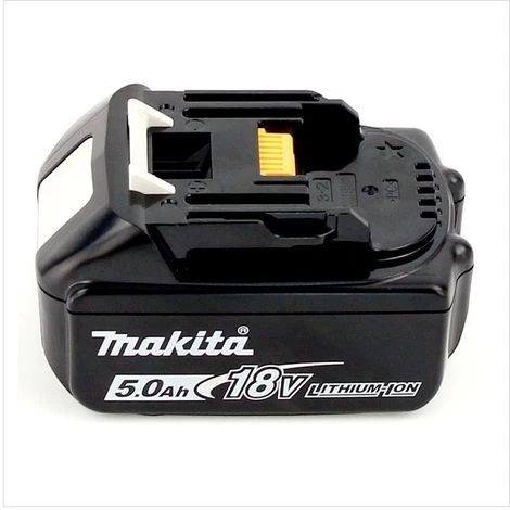Makita BL 1850 B Li-Ion Batterie 18V 5,0 Ah ( 197280-8 / 632f15-1 ) Avec Affichage LED - Successeur De 196672-8 – Image 5