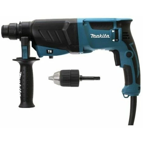 Perforateur Burineur MAKITA SDS-Plus 800 W 26 Mm Makita HR2630X7 + Mandrin Auto En Malette