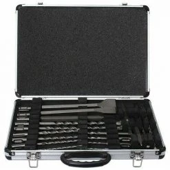 Coffret 12 Forets, 2 Pointes, 3 Burins SDS-Plus Makita D-19180