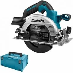 Makita DHS660ZJ - Scie Circulaire Sans Fil Li-Ion 18V (machine Seule) Dans MAKPAC - 165 Mm - Moteur Brushless