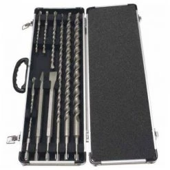 COFFRET MAKITA D-21191 10 PIECES SDS+ FORETS ET BURINS Diam 5,5/6/7/8/10/16/20mm