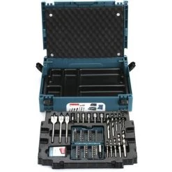 Coffret Ensemble D'accessoires MAKITA 66 Pièces En Coffret MAK-PAC - B-43044