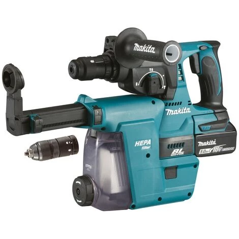 Makita Perfo-burineur SDS-Plus 18 V Li-Ion (DHR243RTJW) – Image 2