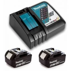 Pack Power (2x5,0 Ah) Avec Chargeur Simple - MAKITA 197570-9