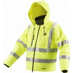 Blouson Chauffant 18 V Li-Ion MAKITA - Batterie + Chargeur - DCJ206Z2XL-P - Jaune