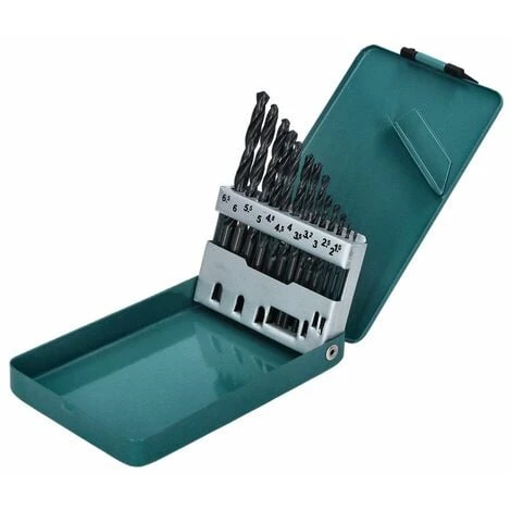 Makita D-54075 HSS-R Mèches Perceuse Métal Set - 13 Pièces. DIN 338 118°
