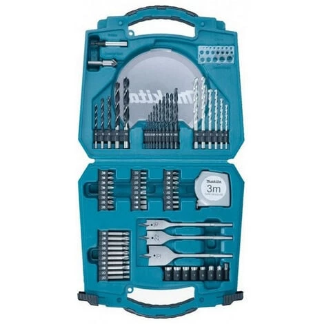 Perceuse Visseuse à Percussion Makita 18V 62Nm DHP482 + 2 Batt 5 Ah + Coffret 71 Accessoires Perçage Vissage D-47145 – Image 2