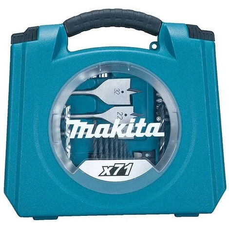 Perceuse Visseuse à Percussion Makita 18V 62Nm DHP482 + 2 Batt 5 Ah + Coffret 71 Accessoires Perçage Vissage D-47145 – Image 3