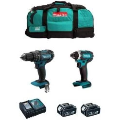 MAKITA Kit MK206 (DHP482 DTD152 2 X 5,0 Ah DC18RC LXT600)