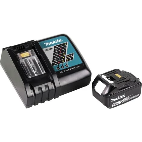 Makita DTL 061 RT1J Visseuse D'angle à Chocs Sans Fil 18V 1/4" 60Nm + 1x Batterie 5.0 Ah + Chargeur + Coffret Makpac – Image 4