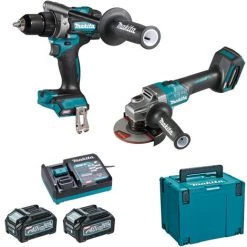 Ensemble De 2 Machines 40 V Max Li-Ion 4 Ah XGT (DF001G + GA005G) MAKITA - DK0124G201