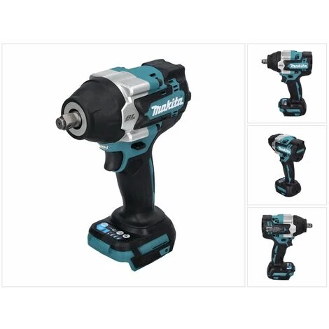 Makita DTW 700 Z Boulonneuse à Chocs Sans Fil 18 V 700 Nm 1/2" XPT Brushless Solo - Sans Batterie, Sans Chargeur