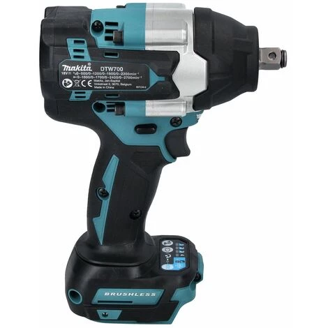 Makita DTW 700 Z Boulonneuse à Chocs Sans Fil 18 V 700 Nm 1/2" XPT Brushless Solo - Sans Batterie, Sans Chargeur – Image 5