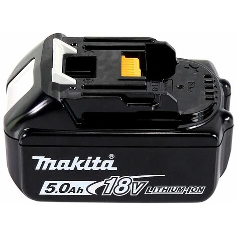 Makita DHP 482 T1J Perceuse Visseuse à Percussion Sans Fil 18 V 62 Nm + 1x Batterie 5,0 Ah + Makpac - Sans Chargeur – Image 5