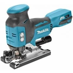 Makita DJV141ZJ Scie Sauteuse Sans Fil - 14,4V Li-ion - MAKPAC - Poignée En T - Variable - Brushless - Machine Seule