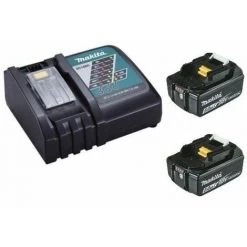 Chargeur Rapide Makita DC18RC + 2 Batteries 18v BL1860B 6Ah Li-ion LXT