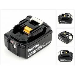 Makita BL 1850 B Li-Ion Batterie 18V 5,0 Ah ( 197280-8 / 632f15-1 ) Avec Affichage LED - Successeur De 196672-8