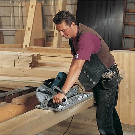 Makita Scie Circulaire 5143R / 2 200 Watts / Lame De Scie HM / Profondeur De Coupe 130 Mm – Image 2