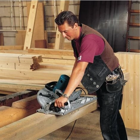 Makita Scie Circulaire 5143R / 2 200 Watts / Lame De Scie HM / Profondeur De Coupe 130 Mm – Image 3