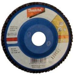 MAKITA D-27903 - Di Que Métal 125 Plat Zircone-aluminium Perle 80 Corp En Nylon