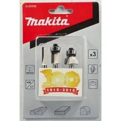 MAKITA PONCEUSE LOT DE 3 PIÈCES 6 MM, 1 PIÈCE, EN D 53338