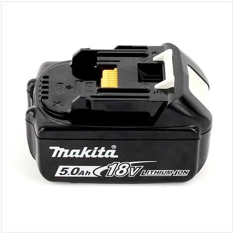 Makita BL 1850 B Batterie Li-Ion 18V 5,0 Ah Avec éclairage LED - Substitut Du 196672-8 ( 197280-8 / 632f15-1 ) – Image 3