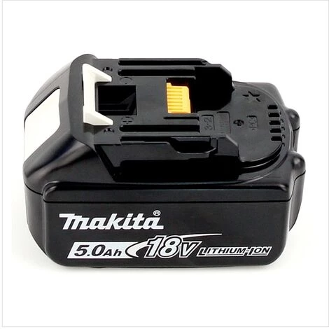 Makita BL 1850 B Batterie Li-Ion 18V 5,0 Ah Avec éclairage LED - Substitut Du 196672-8 ( 197280-8 / 632f15-1 ) – Image 5