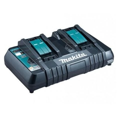 CHARGEUR MAKITA DC18RD LXT 220V Pour 2 Batteries 14,4v Ou 18v Li-ion